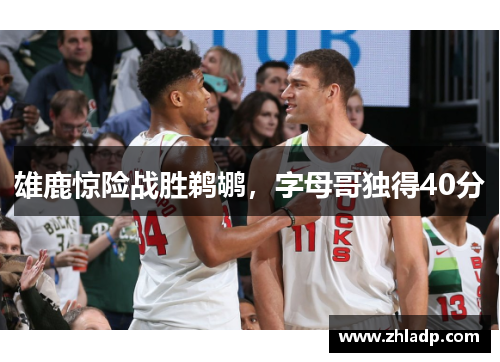 雄鹿惊险战胜鹈鹕，字母哥独得40分